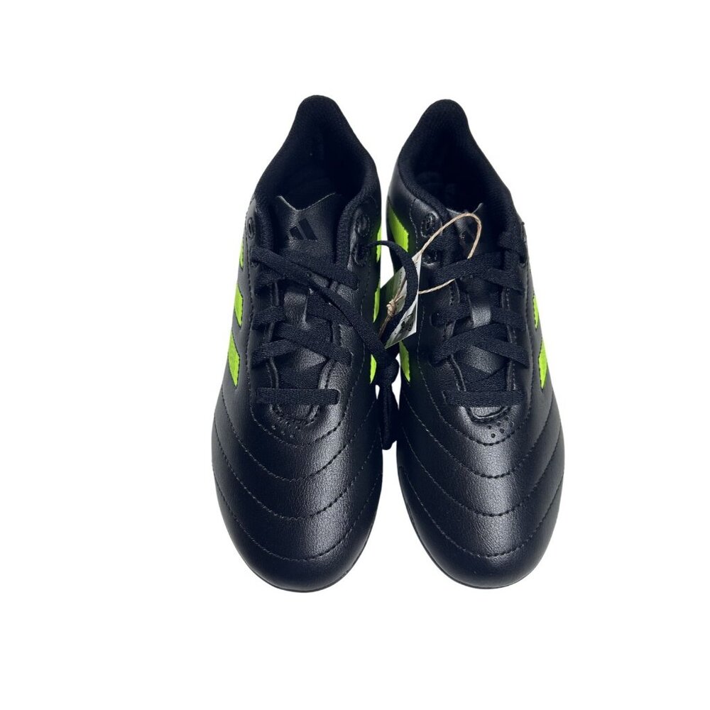 Adidas Golettoviii FG J Soccer Cleats‎ Youth Size 3.5 Black/Green NEW - Picture 2 of 9